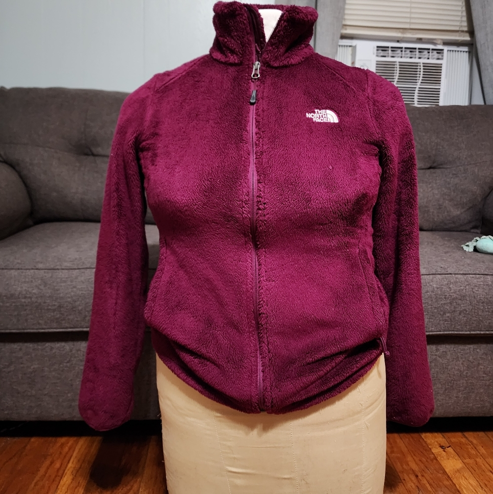The north face osito fleece - magenta/wine color